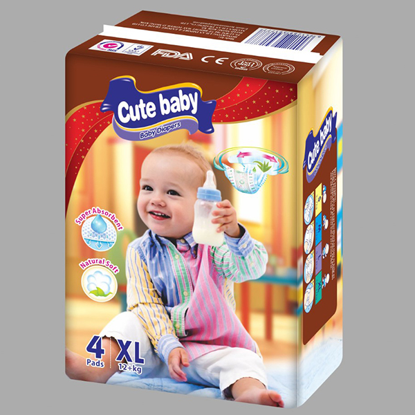 Baby Diapers (XL | 4Pads)